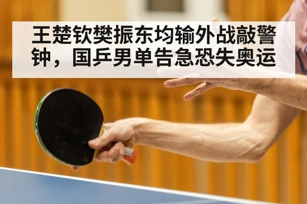 王楚钦樊振东均输外战敲警钟，国乒男单告急恐失奥运
