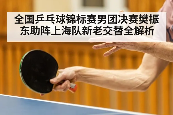 全国乒乓球锦标赛男团决赛樊振东助阵上海队新老交替全解析